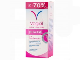 Imagen del producto Vagisil higiene íntima diaria ph balance pack 2x250ml