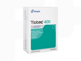 Tiobec 400 40 comprimidos Imagen del producto Tiobec 400 40 comprimidos