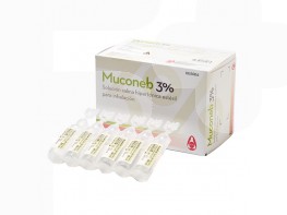 Muconeb 3% solucion salina 4 ml x 30 mondos Imagen del producto Muconeb 3% solucion salina 4 ml x 30 mondos