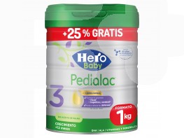 Imagen del producto Hero baby Pedialac 3 1kg +25% gratis