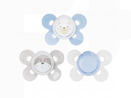 Chicco Chupete physio silicona niño 0-6 meses 2u Imagen del producto Chicco Chupete physio silicona niño 0-6 meses 2u