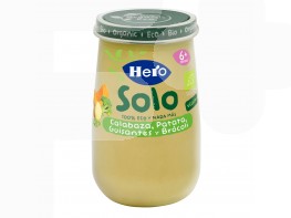 Imagen del producto Hero Baby Solo ecológico crema de calabaza y puré de patatas 190g