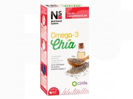 N+s omega 3 chia 60 capsulas Imagen del producto N+s omega 3 chia 60 capsulas