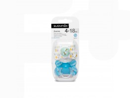 Imagen del producto Suavinex Chupete anatómico fusión látex 4-18M 2u
