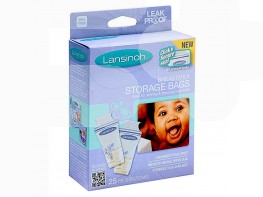 Imagen del producto Lansinoh bolsas almacenamiento leche 25uds