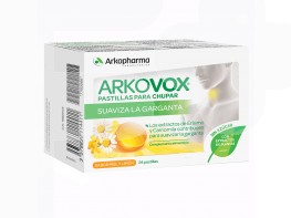 Imagen del producto ARKOVOX 24 PASTILLAS MIEL LIMON