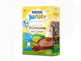 Imagen del producto Nestlé Papilla 8 cereales al cacao 600g