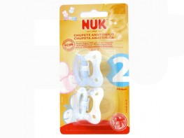 Imagen del producto Nuk Nukete chupete látex blister rosa talla 2 2 uds
