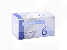 Novofine agujas 32G 32G 0,23/0,25X6MM 100u Imagen del producto Novofine agujas 32G 32G 0,23/0,25X6MM 100u
