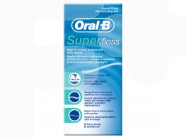OralB seda dental superfloss 50ml Imagen del producto OralB seda dental superfloss 50ml