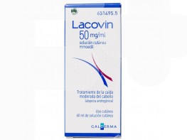 Lacovin 5% solución cutánea 60 ml Imagen del producto Lacovin 5% solución cutánea 60 ml