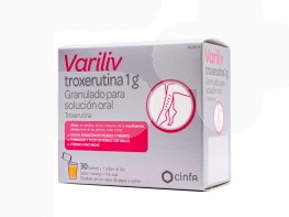 Imagen del producto Variliv troxerutina 1000 mg 30 sobres