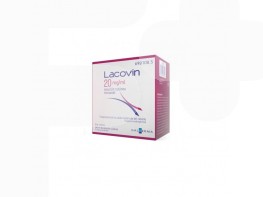 Lacovin 20 mg sol cutánea 4 frascos 60ml Imagen del producto Lacovin 20 mg sol cutánea 4 frascos 60ml