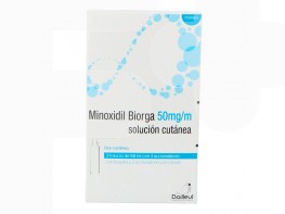 Minoxidil biorga 50 mg/ml 3x60 ml Imagen del producto Minoxidil biorga 50 mg/ml 3x60 ml