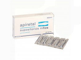 Apiretal supositorios niños Imagen del producto Apiretal supositorios niños