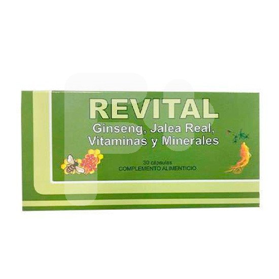 Revital ginseng 30 cápsulas