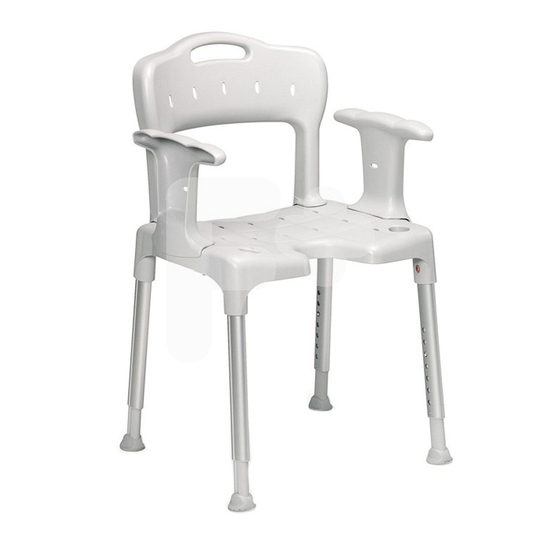 Ayudas Dinámicas silla baño con brazos swift ad831 Ayudas Dinámicas silla baño con brazos swift ad831