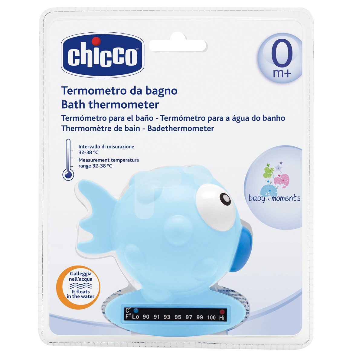 Chicco Termómetro pez azul Chicco Termómetro pez azul
