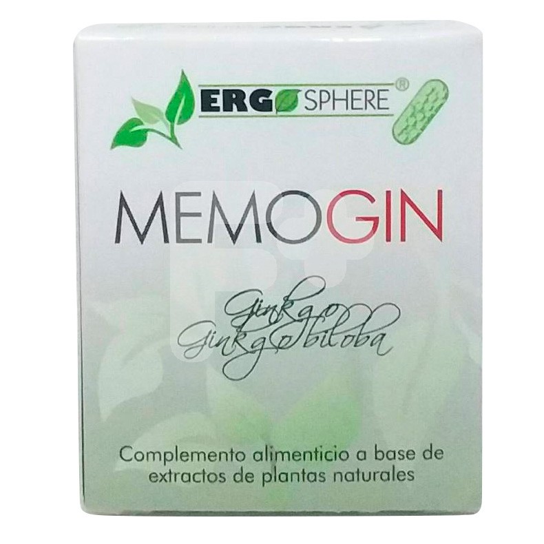 Ergonat Memogin ginkgo biloba 45 cápsulas