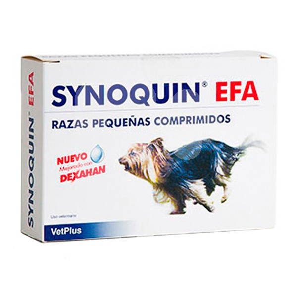 Vetplus synoquin efa razas peq 90 comprimidos