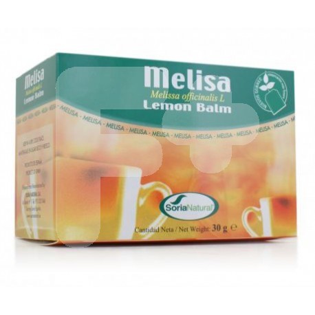 Soria Natural infusión Melisa 20 filtros