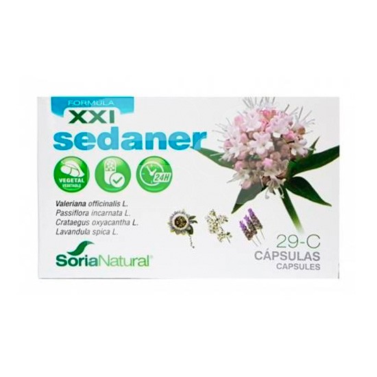 Soria Natural Sedaner 29-c 30 caps libre prolongación