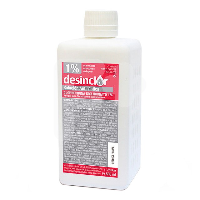 Desinclor Desinclor solucion antiseptica 500ml