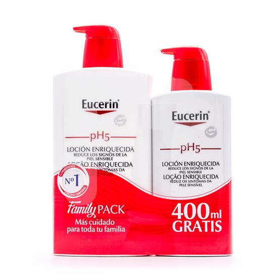 Eucerin ph5 loción enriquecedora 100ml + 400ml