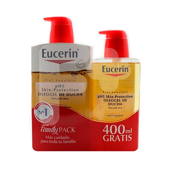 Eucerin ph5 oleogel ducha 1000ml + 400ml