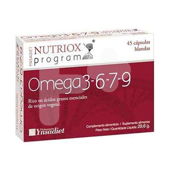 NUTRIOX OMEGA 3,6,7,9  45 CAPS  YNSADIET