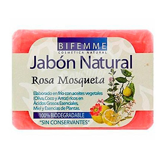 Ynsadiet Jabon rosa mosqueta 100gamos  ynsadiet