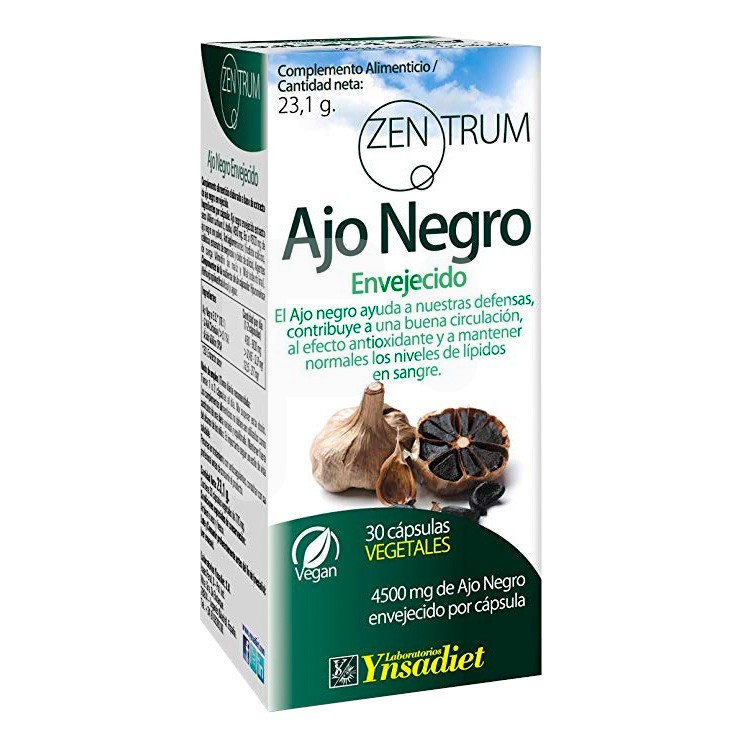 Ynsadiet Zentrum ajo negro envej 30cap