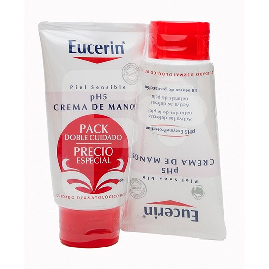 Eucerin ph5 crema de manos pack 75ml x 2uds