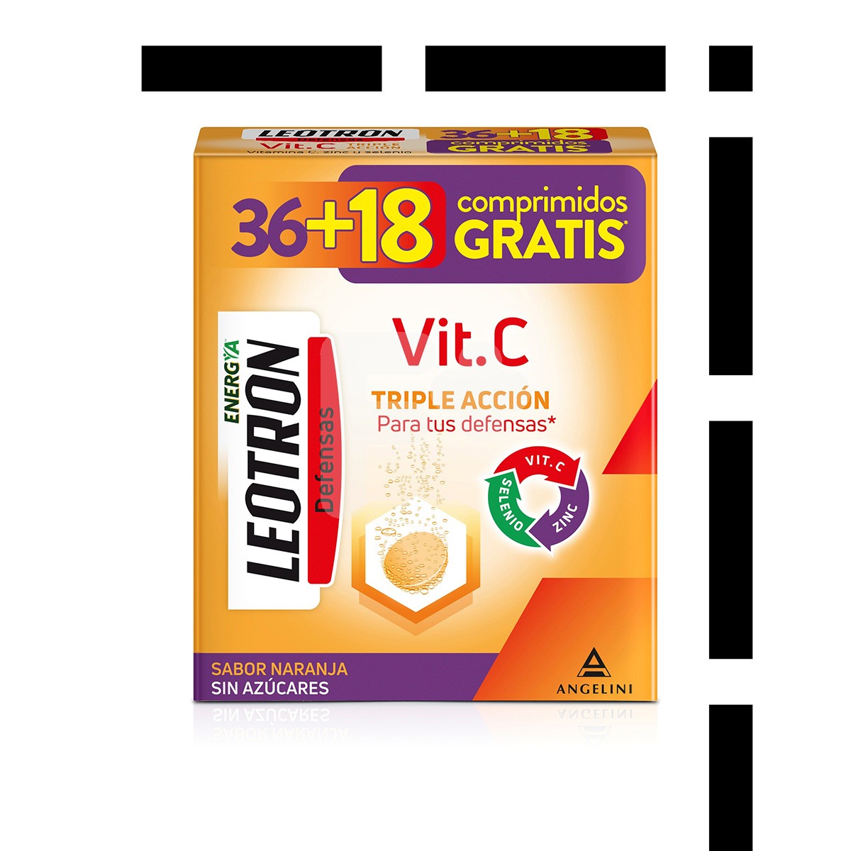 Leotrón vitamina C 36 comprimidos + 18 comprimidos