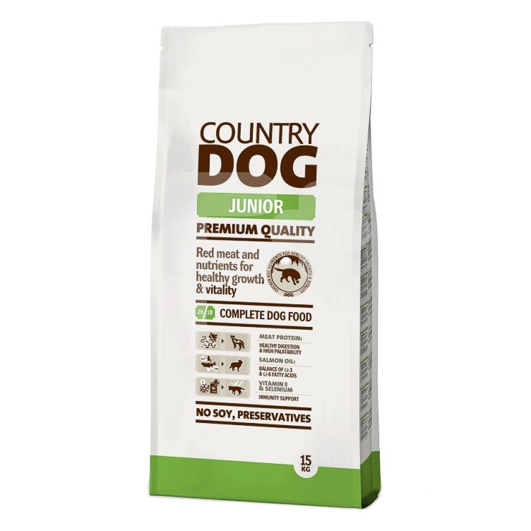 Country Country dog food junior 15kg