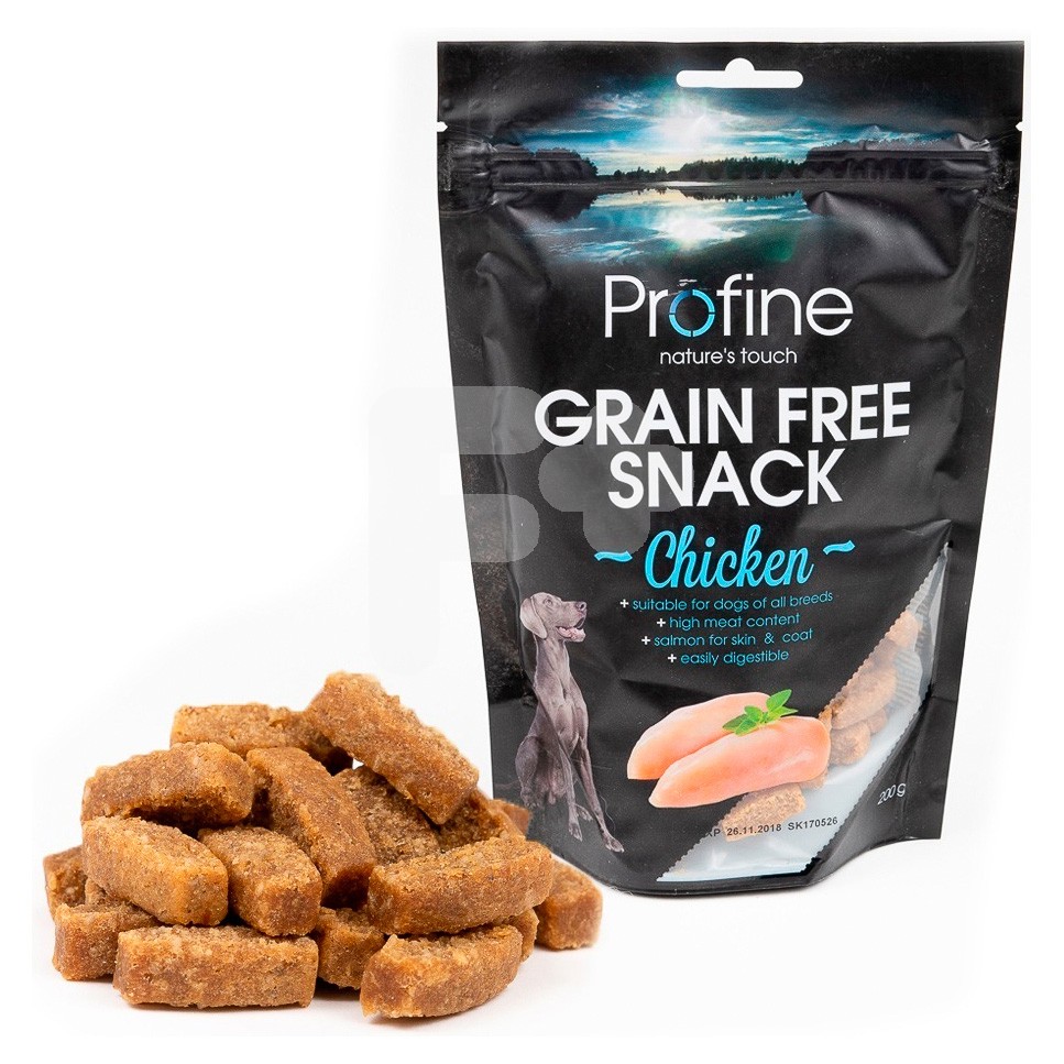 Profinegain free snack chicken 200gr