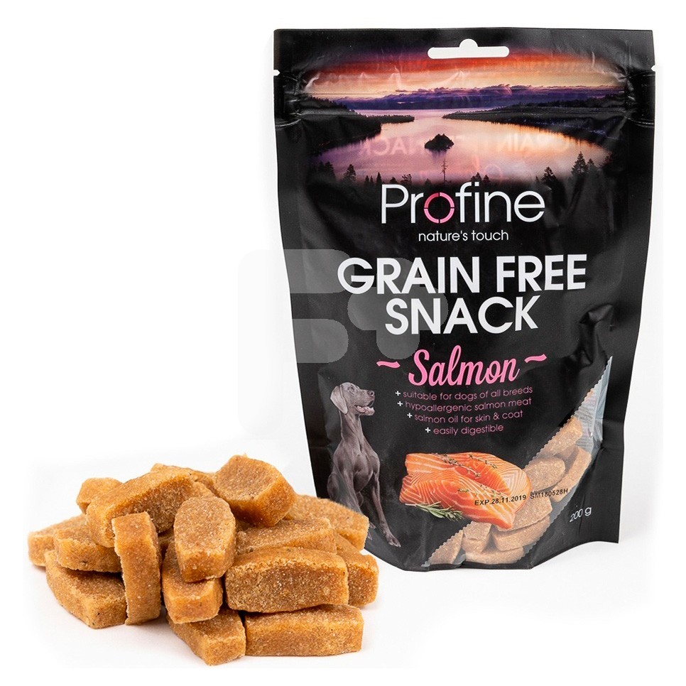 Profinegain free snack salmon 200gr