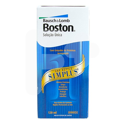 Boston simplus solucion lentes unica 120