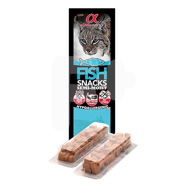 Alpha Spirit as snack tacos gato pescado 16x35g Alpha Spirit as snack tacos gato pescado 16x35g