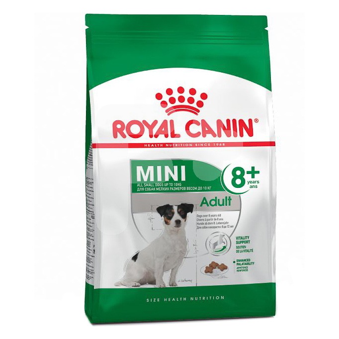 Royal Canin Shn mini adult+8 4kg