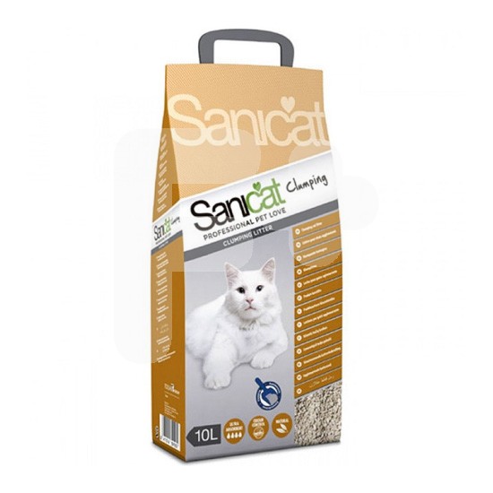 Sanicat clumping unscented 10L