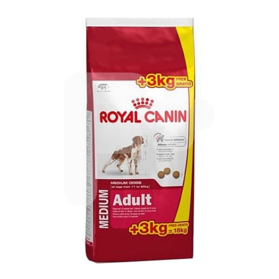 Royal Canin Shn medium adult 15+3kg