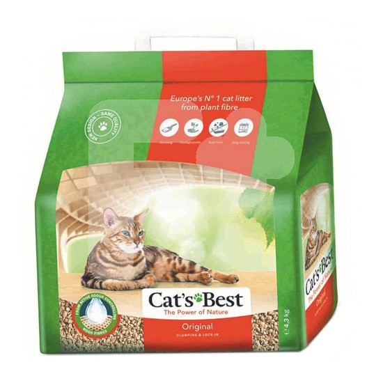 Cats Best lecho higiénico vegetal conglomerante para gatos