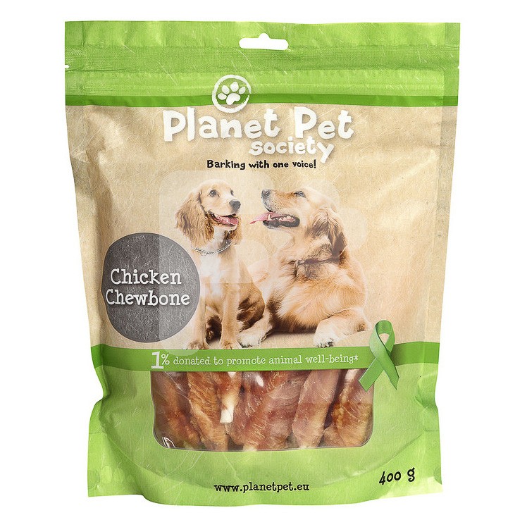 Planet Pet snack chewbone pollo 400gr