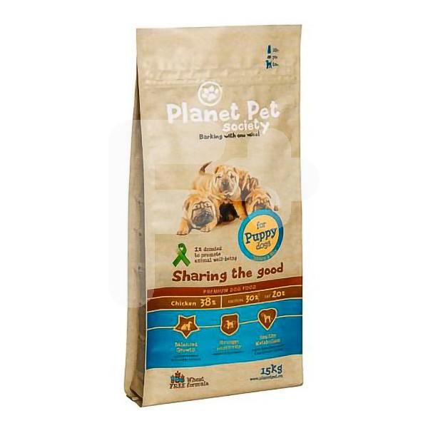 Planet Pet puppy pollo y arroz 15kg