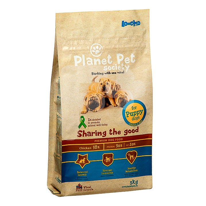 Planet Pet puppy pollo y arroz 3kg Planet Pet puppy pollo y arroz 3kg