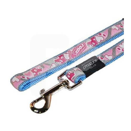 Rogz correa pink hearts scooter