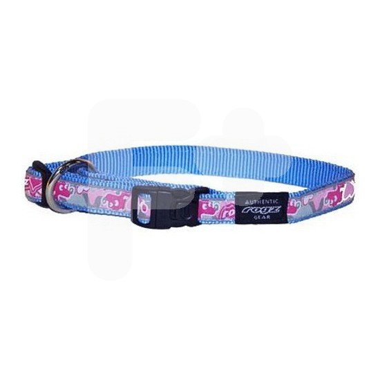 Rogz collar gatos Pink Hearts Beach Bum