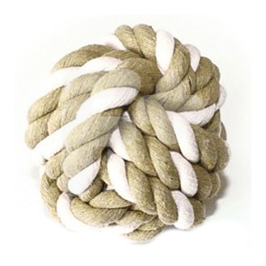 Petuky natural pelota de cuerda tri 7.5cm Petuky natural pelota de cuerda tri 7.5cm