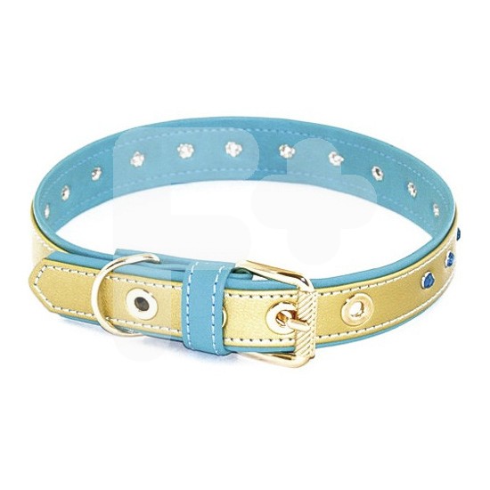 Artleather collar piedras turquesa oro 45cm Artleather collar piedras turquesa oro 45cm